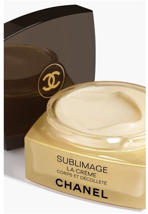 decolte chanel|SUBLIMAGE LA CRÈME CORPS ET DÉCOLLETÉ Moisturizers.